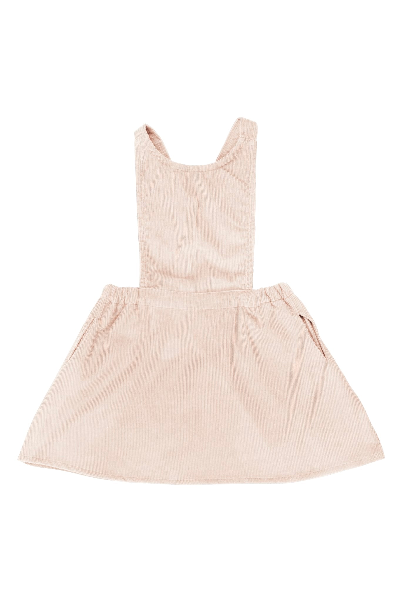 CORDUROY JUNIOR DRESS - SOFT PINK